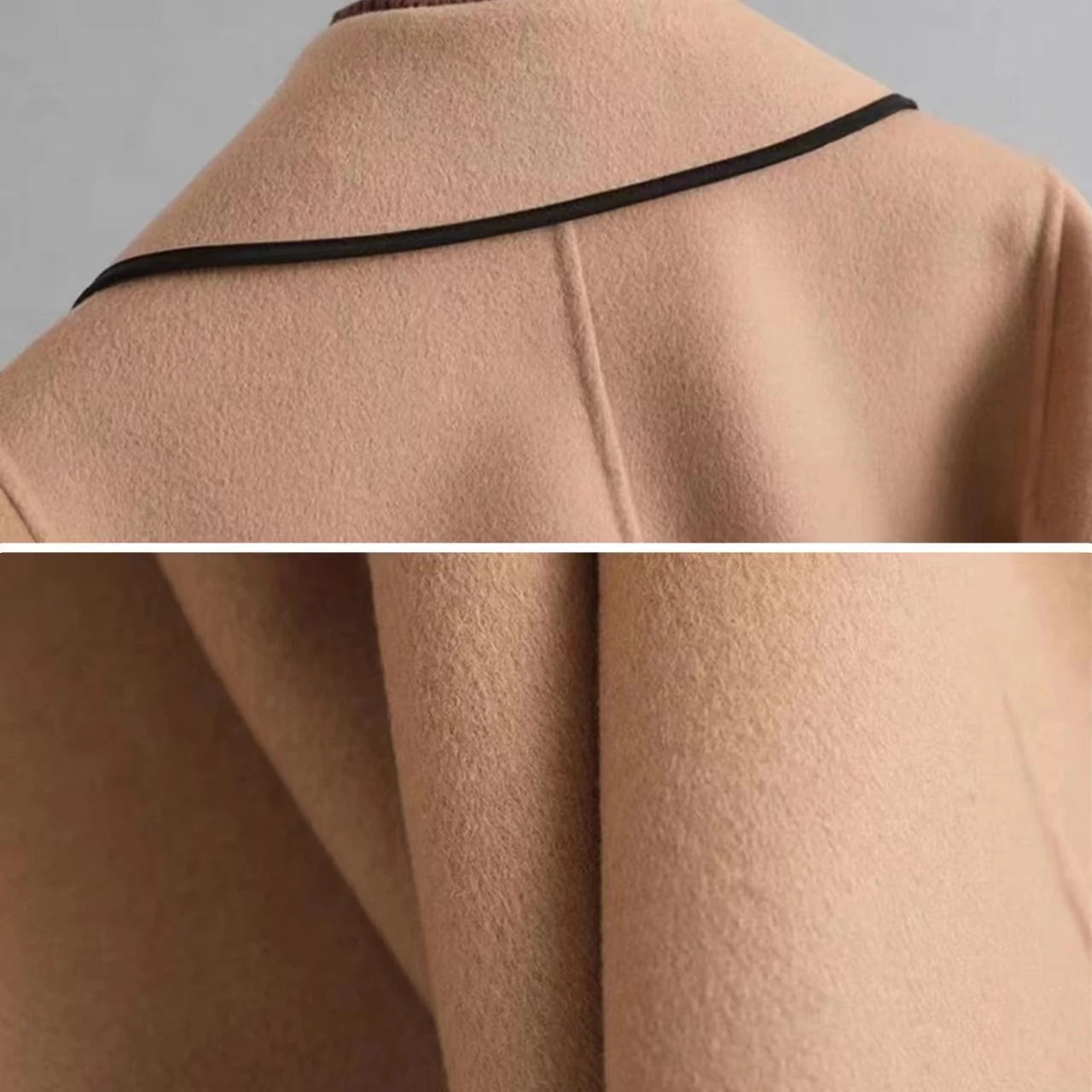 Autumn Winter CoatNew Autumn Winter Coat for Women Turn-down Collar Woolen Jacket
