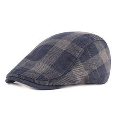 Adult Vintage Herringbone Gatsby Tweed Beret Hat Caps - Acapparelstore