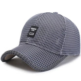 Top Level Summer Baseball Hat Women Men Breathable Mesh Trucker Cap - Acapparelstore