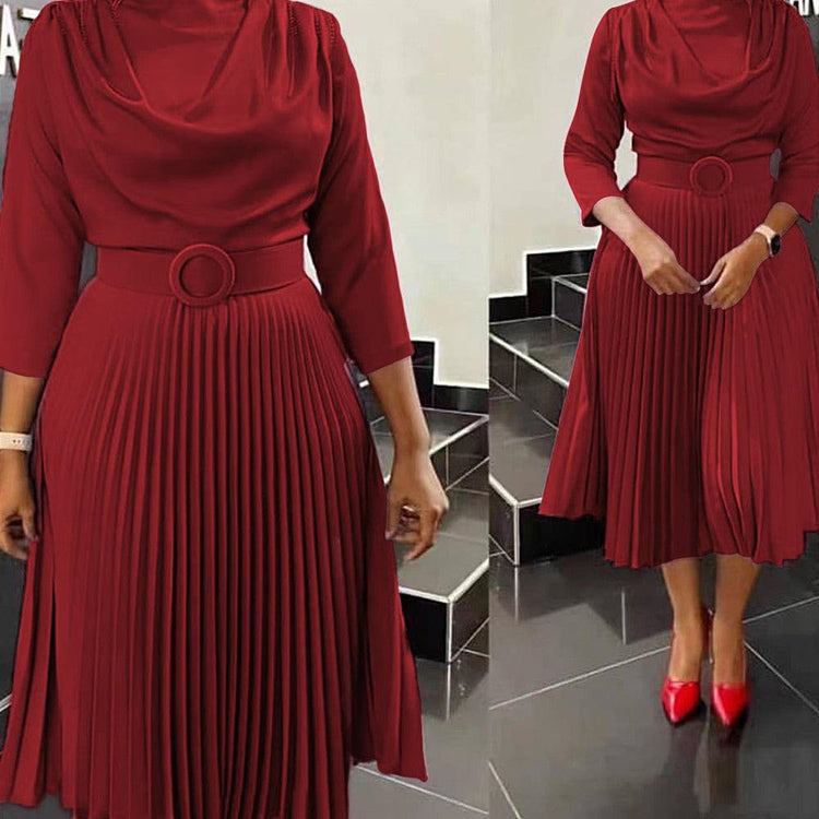 Spring Summer Office Lady Party Slim DressElegant African Dresses Women&