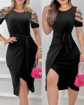 Dresses fashion leisure drills DressThew summer Women&