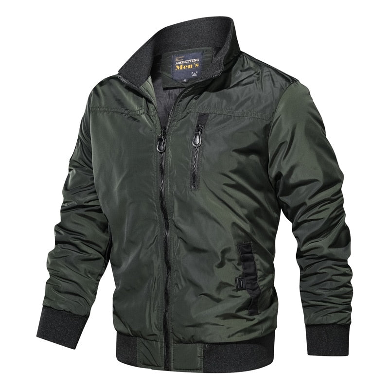Men's Spring Autumn Military Coats Fashion Army Casual Outerwear - Acapparelstore