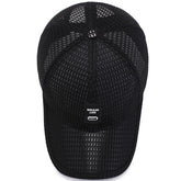 Top Level Summer Baseball Hat Women Men Breathable Mesh Trucker Cap - Acapparelstore