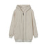 Jacket Loose Plush Zipper Hooded JacketNew Style Autumn Winter Women&