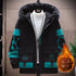 Fashion Trend Printed Large Size JacketMen&