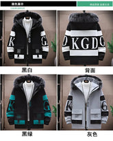Fashion Trend Printed Large Size JacketMen&