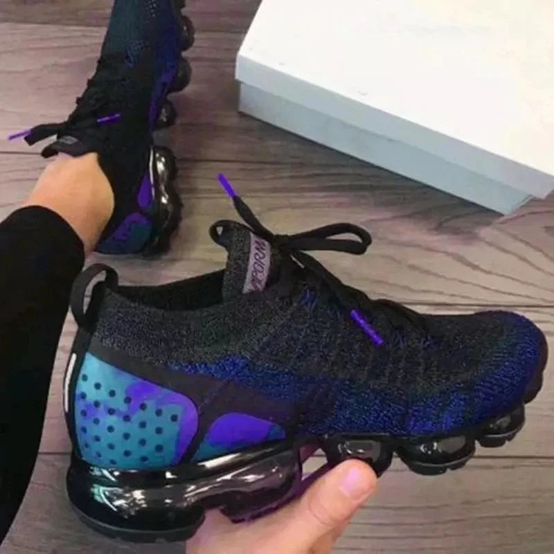 Solid Color Platform Heightening SneakerWomen&