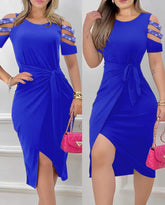 Dresses fashion leisure drills DressThew summer Women&