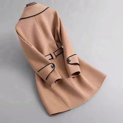 Autumn Winter CoatNew Autumn Winter Coat for Women Turn-down Collar Woolen Jacket