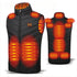 Unisex Areas Heated Jacket Electric Heating Vest USB Heated JacketUnisex Areas Heated Jacket Electric Heating Vest USB Heated Jacket