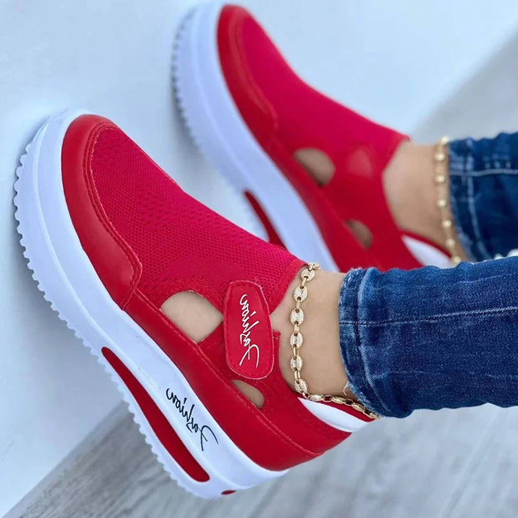 Tennis Shoes Canvas Casual Sport ShoesRed Women&
