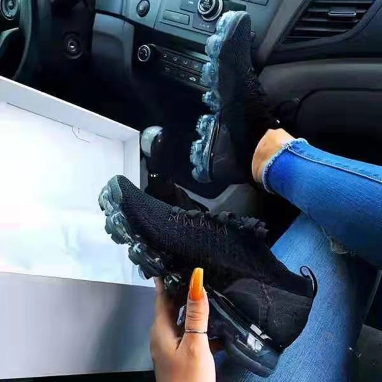 Solid Color Platform Heightening SneakerWomen&