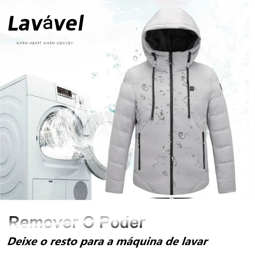 Unisex Areas Heated Jacket Electric Heating Vest USB Heated JacketUnisex Areas Heated Jacket Electric Heating Vest USB Heated Jacket