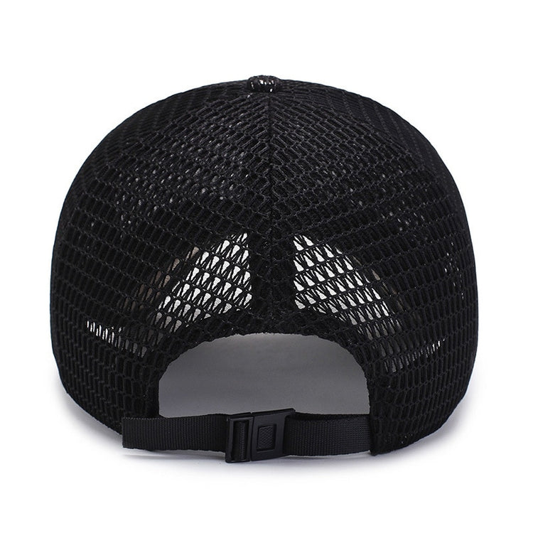 Top Level Summer Baseball Hat Women Men Breathable Mesh Trucker Cap - Acapparelstore