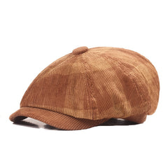 Adult Vintage Herringbone Gatsby Tweed Beret Hat Caps - Acapparelstore