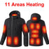 Unisex Areas Heated Jacket Electric Heating Vest USB Heated JacketUnisex Areas Heated Jacket Electric Heating Vest USB Heated Jacket