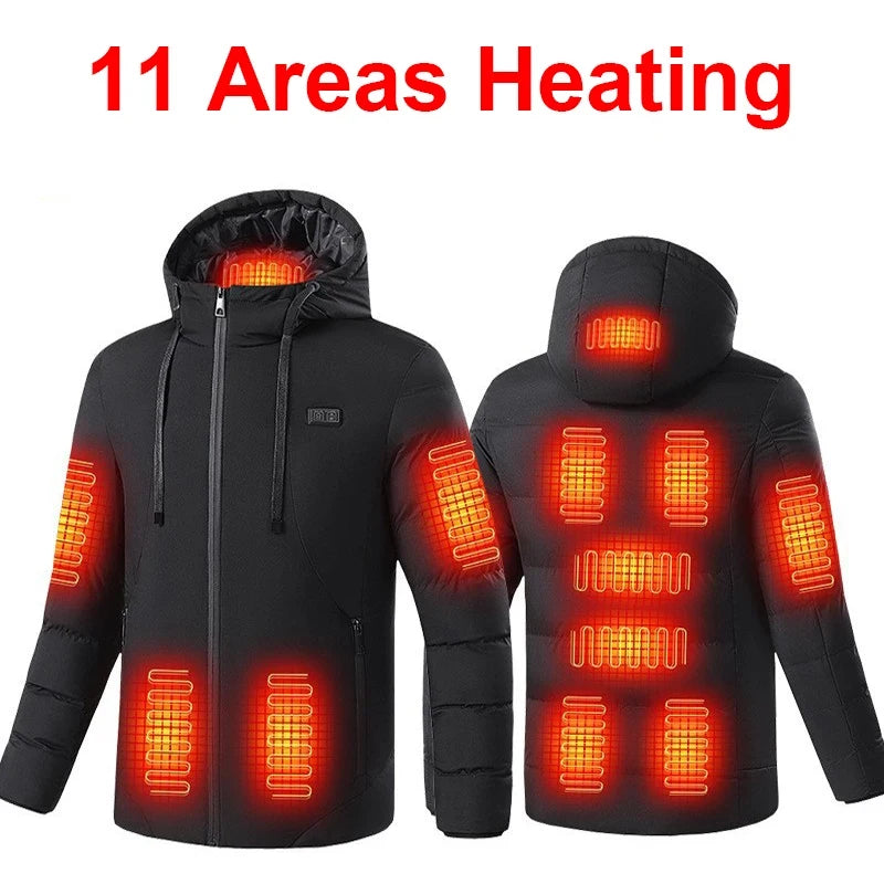 Unisex Areas Heated Jacket Electric Heating Vest USB Heated JacketUnisex Areas Heated Jacket Electric Heating Vest USB Heated Jacket