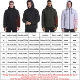 Unisex Areas Heated Jacket Electric Heating Vest USB Heated JacketUnisex Areas Heated Jacket Electric Heating Vest USB Heated Jacket