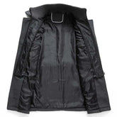 Fashion Slim Fit Winter Wool Trench Coats Middle Long Jacket