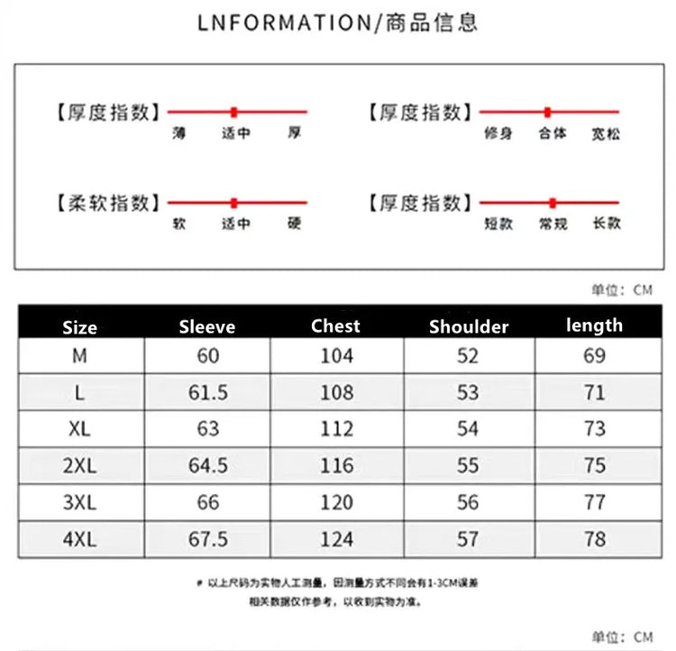 Fashion Trend Printed Large Size JacketMen&