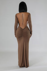 Long Sleeves Stretch DressLong Sleeves Stretch Dress