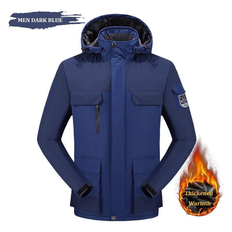 Waterproof Hiking Jackets Men Women Large Size Sports Coats - Acapparelstore