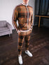 Casual Zipper Tracksuit Set Autumn Male SweatshirtMen&