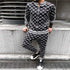 Casual Zipper Tracksuit Set Autumn Male SweatshirtMen&