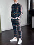 Casual Zipper Tracksuit Set Autumn Male SweatshirtMen&