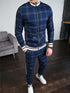 Casual Zipper Tracksuit Set Autumn Male SweatshirtMen&