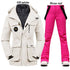 Super Warm Ski Suit Women Winter Snow Down Jacket and Pants - Acapparelstore