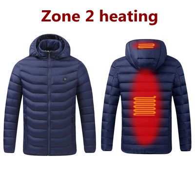 Men's Warm Winter USB Heating Jackets Smart Thermostat - Acapparelstore