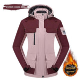 Waterproof Hiking Jackets Men Women Large Size Sports Coats - Acapparelstore