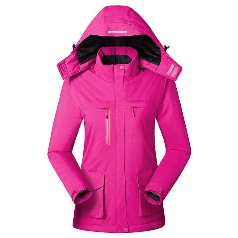Winter Jacket USB Charge Heated CoatIntelligent Heating Women&