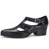 PU Leather Hollow High Heels Shoes Buckle Strap ClosedMen&