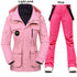 Super Warm Ski Suit Women Winter Snow Down Jacket and Pants - Acapparelstore