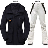 Super Warm Ski Suit Women Winter Snow Down Jacket and Pants - Acapparelstore
