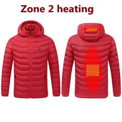 Men's Warm Winter USB Heating Jackets Smart Thermostat - Acapparelstore