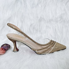 Streamline Shoes Pointed Shiny Diamond Shoes BagComfortable Women's Streamline Shoes Pointed Shiny Diamond Shoes Bag