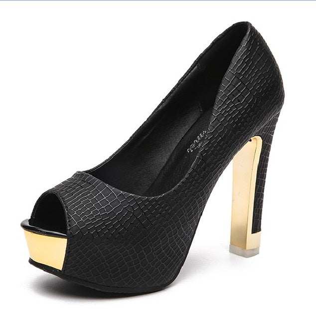 Pumps High Heels Shoes Fashion Platform Party ShoesWoman's Pumps High Heels Shoes Fashion Platform Party Shoes