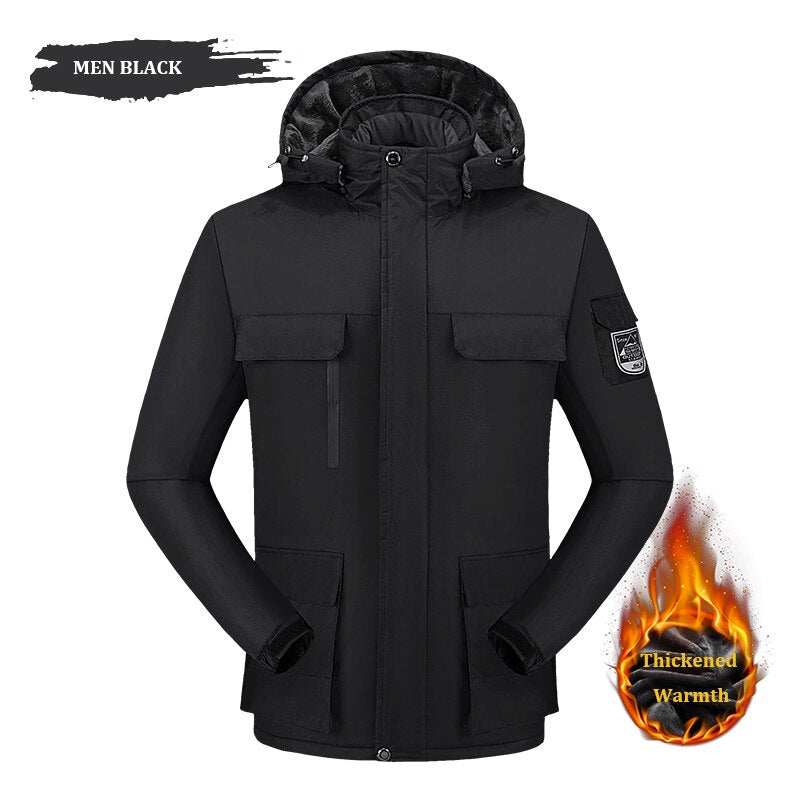 Waterproof Hiking Jackets Men Women Large Size Sports Coats - Acapparelstore