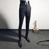 Fashion Men Suit Pants Ankle Length Business Wedding Dress PantsFashion Men Suit Pants Ankle Length Business Wedding Dress Pants