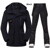 Super Warm Ski Suit Women Winter Snow Down Jacket and Pants - Acapparelstore