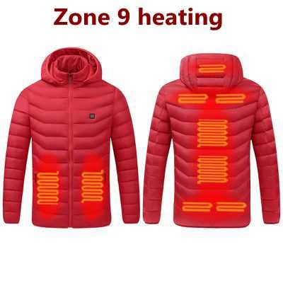 Men's Warm Winter USB Heating Jackets Smart Thermostat - Acapparelstore