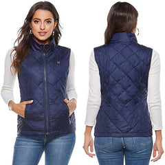 Heating Vest Autumn Winter Cotton Vest USB InfraredWomen's Heating Vest Autumn Winter Cotton Vest USB Infrared