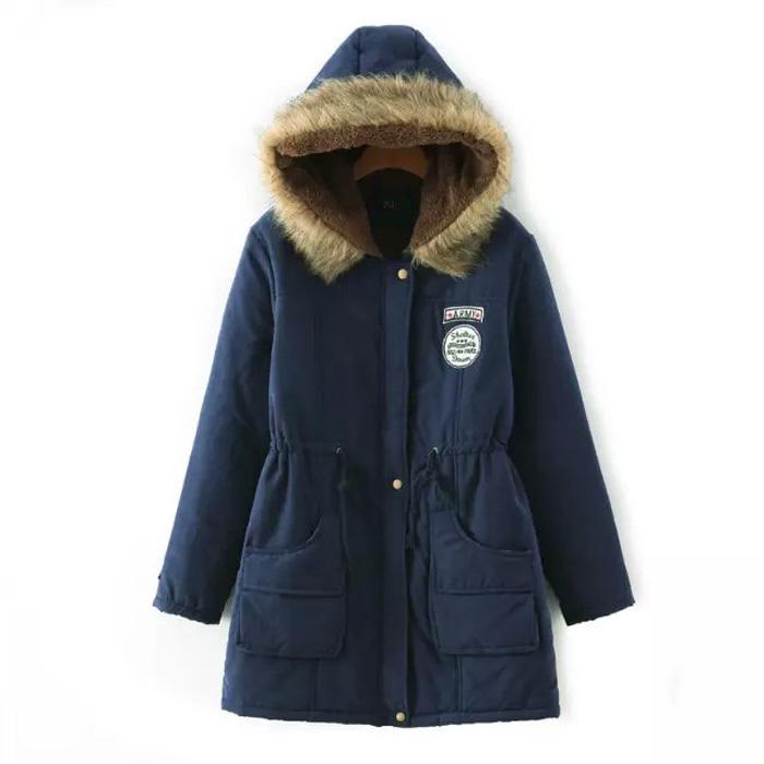 Spring Autumn Winter Women's Jacket Thick Warm Hooded Coat - Acapparelstore