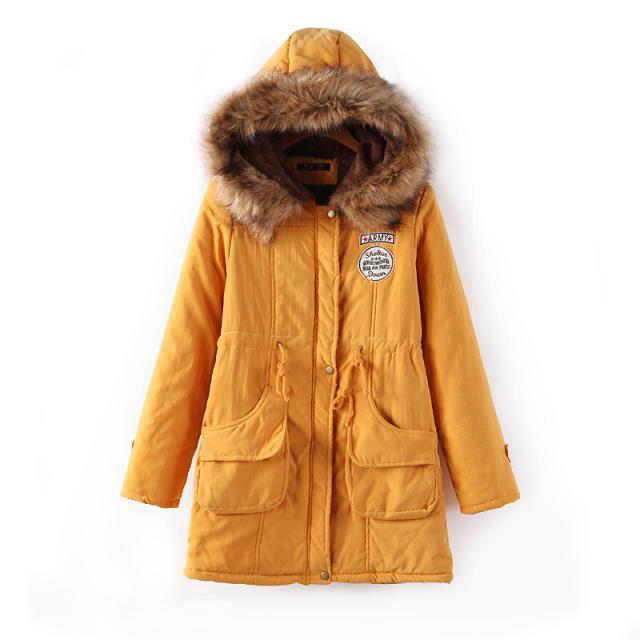 Spring Autumn Winter Women's Jacket Thick Warm Hooded Coat - Acapparelstore