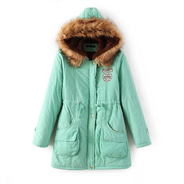 Spring Autumn Winter Women's Jacket Thick Warm Hooded Coat - Acapparelstore