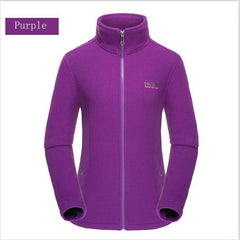 Women's Fleece Jacket Spring Autumn Outdoor Hiking Sport Jacket - Acapparelstore
