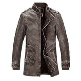 High-Quality Leather Jacket Men&